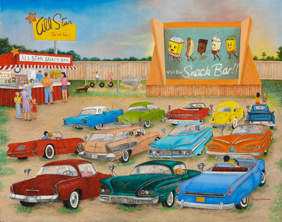 1950's Drive In Theater